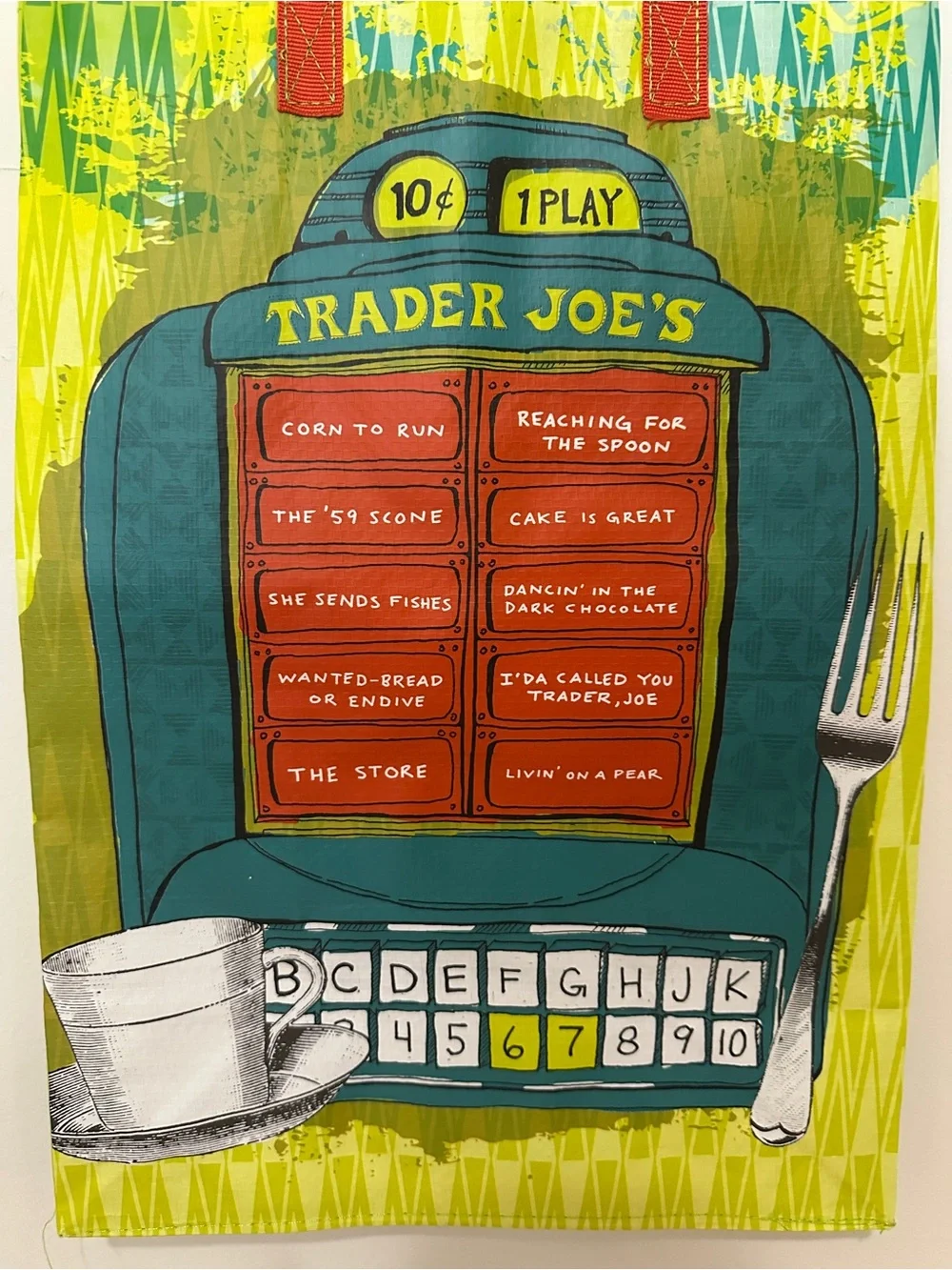 TRADER JOES COLLECTABLE TOTE  - NEW JERSEY